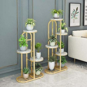 Support de fleurs en <span class=keywords><strong>fer</strong></span> <span class=keywords><strong>forgé</strong></span>, support nordique moderne, simple et bon marché, pour l'intérieur et les plantes, support de sol - Product Image 1