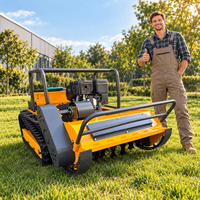 Tondeuse robotisée tout-terrain à moteur neuf, broyeur forestier, débroussailleuse à fléaux télécommandée – Meilleures ventes