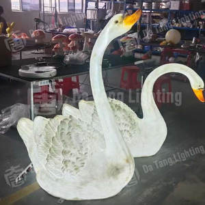 Garden Swan Decorative <b>Light</b> Ip65 <b>Led</b> Sculpture Lamp For Courtyard Lawn And Lakeside Decoration - Product Image 4