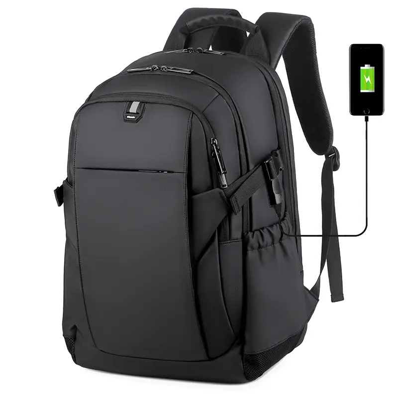 여행용 다기능 스마트 백팩 남성 비즈니스 백 팩 USB 충전 포트이있는 노트북 여행 배낭 가방
