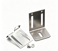 Clips et vis de fixation pour panneaux de toiture à joint debout en acier galvanisé, système Snap Lock pour la fabrication de tôles