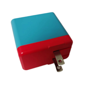 Chargeur pour ordinateur portable au nitrure de gallium 65W PD Charge rapide UK US AU AR EU KC 65W Pliable US Plug GaN PD Chargeur Contraste Couleur Chargeur