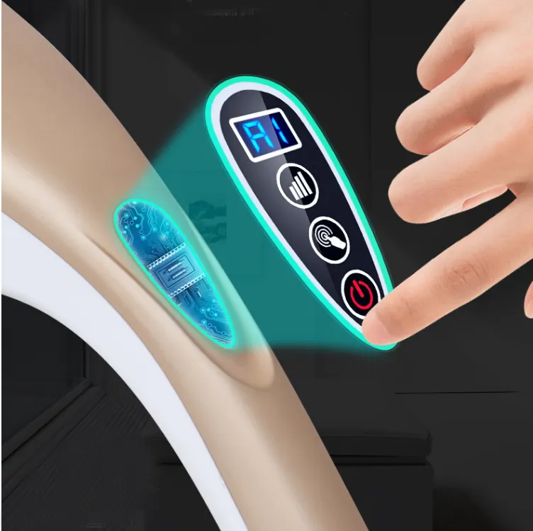 New percussion blood circulation machine massage hammer cordless body hammer massage with LED red light