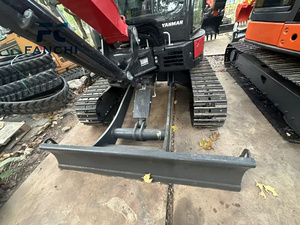 Goede staat, gebruikte <span class=keywords><strong>Mini</strong></span> Yanmar VIO55 minigraver, 3,5 ton minigraafmachine, compacte rupsgraafmachines, CE-gecertificeerd - Product Image 6