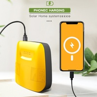 Kit de Energía Solar para el Hogar con Panel Solar de 8W/6V y Batería de 12000mAh al Mejor Precio
