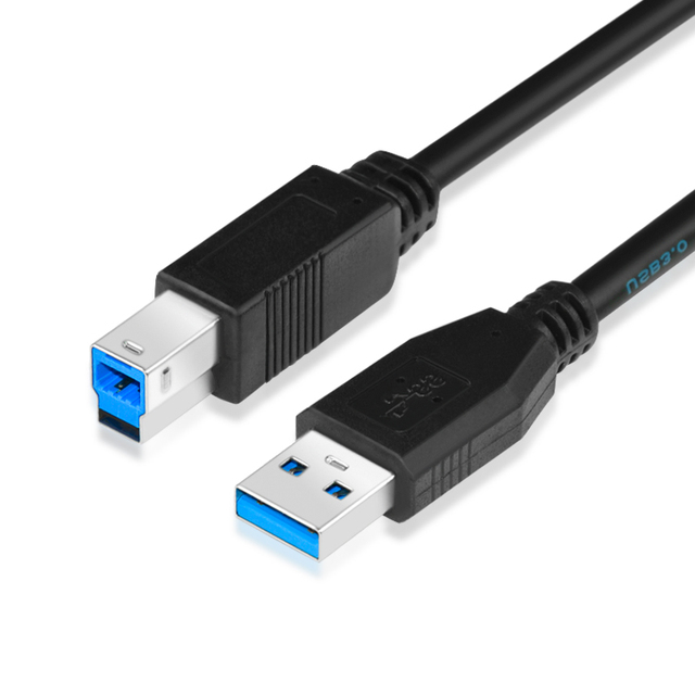 High Speed USB3.0 Printer Cable USB 3.0 AM to BM Data Line USB to Printer A/B Cable
