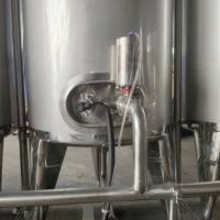 JOSTON SS316L Solution de sirop liquide en acier inoxydable de type à double enveloppe de vapeur entièrement automatique Réservoir de nettoyage CIP
