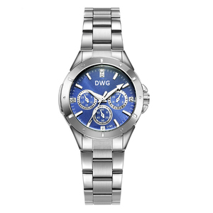 Correa de reloj de acero inoxidable para mujer, reloj de pulsera de cuarzo personalizado de fábrica, fabricantes en China - Product Image 4