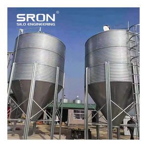 Silo de acero para almacenamiento de cereales, contenedores de alimentación para ganado de fábrica, utilizado para Precio de granja - Product Image 2