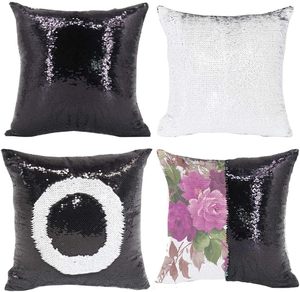 Sublimation Blanks <strong>Sequin</strong> Pillow Covers 16'' Reversible Flip <strong>Sequin</strong> <strong>Cushion</strong> Pillow Cases Glitter Decorative Personalized Gift - Product Image 5