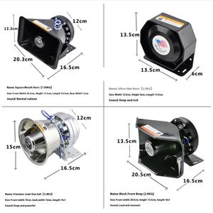 Speaker mobil Remote Control nirkabel, pengeras suara mobil bahan ABS desain koaksial 12V/24V untuk modifikasi mobil untuk ekspor lintas batas - Product Image 2
