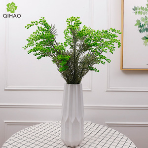 Flores Artificiales de Acacia Qihao, Amarillas, 87 cm, Plástico, Decoración para el Hogar, Primavera - Product Image 3
