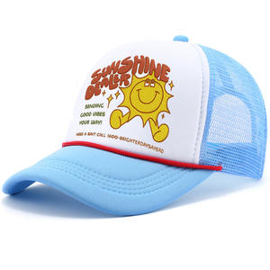 Casquette de camionneur en mousse, <span class=keywords><strong>Logo</strong></span> personnalisé, broderie vierge, adulte, enfants, OEM, maille, Sport, unisexe, casquette de camionneur de Baseball - Product Image 3