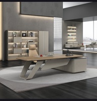 2022 prix d'usine luxe grand design bureau exécutif bureau moderne maison/poste de travail meubles informatiques