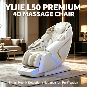 2026 NEW AI 4D Track Chair High-Gloss Mirror Shiatsu <b>Zero</b> <b>Gravity</b> <b>Recliner</b> for Home Office L50 YJ-L50 4D Telescopic Ma - Product Image 1