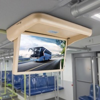Monitor de Techo para Auto de 15.6 Pulgadas, Motorizado, Plegable, con USB, Android, Mini Bus, LCD, Control Remoto, Precio Bajo