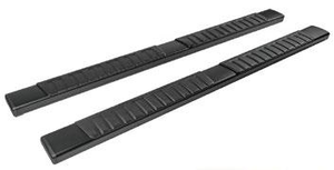 Zware-duty zilver+zwarte aluminium loopplank voor Dodge Ram 1500 2008-2010 |   Duurzame zijstappen met schroefbevestiging, complete set - Product Image 5