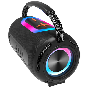 Haut-parleur Bluetooth portable OEM avec lumières RVB, basses puissantes, poignée pour le camping en plein air |   Prise en charge AUX/carte TF/USB/FM/TWS - Product Image 5
