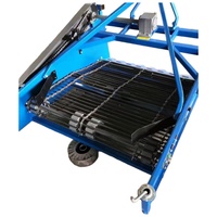 Récolteuse de tubercules souterraine entièrement automatique à vibration de chaîne haute efficacité pour la séparation du sol, pour la récolte de pommes de terre et de patates douces