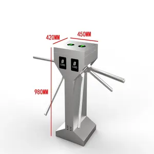 Hot Sale Qr Code Tripod Turnstile Event Ticketing For Gym Vertical Tripod Turnstile Made In China