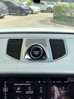 Nueva actualización LCD cronómetro de coche para Porsche Macan 2014-2021 salpicadero Interior reloj Central brújula tiempo medidor electrónico