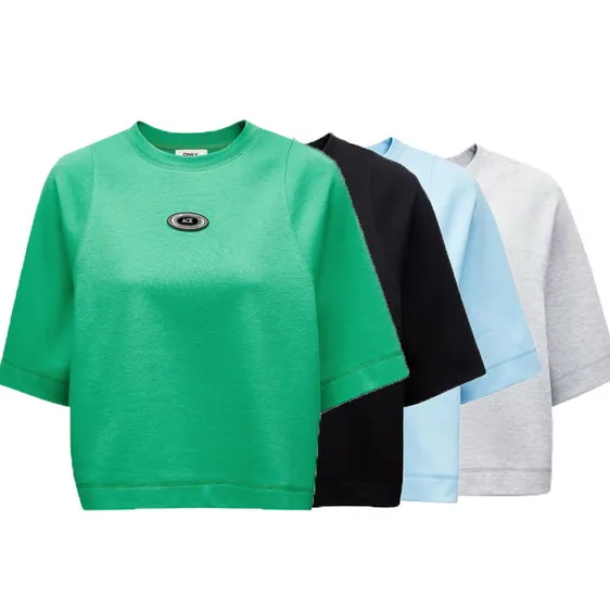 100% Cotton Basic T Shirt for Kids Short Sleeve Baby Toddler Top Design Summer Girls T Shirt