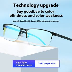 <span class=keywords><strong>Gafas</strong></span> de ceguera de color rojo-verde mejoradas Corrección auténtica de daltonismo para Reconocimiento de color Discriminación de espectro precisa - Product Image 2