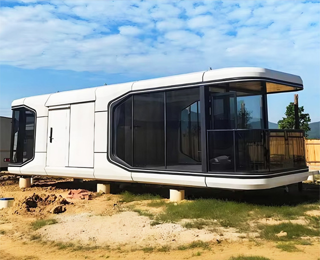 Mobile Space Capsule House Customizable Integrated Trendy Homestay Sunroom