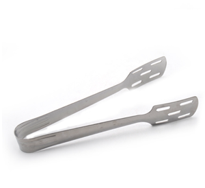 Pince à pain et à aliments en acier inoxydable SUS 430 DFT23 de 19,5 cm, 20 cm, 23 cm, 24 cm (10 pouces) - Product Image 4