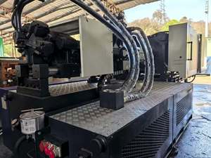 Máquina de Moldeo por Inyección de Plástico HAITIAN 380T con Caja de Engranajes Hidráulica, 99% Nueva, Horizontal, con Motor PLC y Bomba Directa - Product Image 5