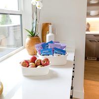 Ensemble de rangement en corde de coton tressée pour organiser des paniers à jouets pour chiens, des boîtes à jouets pour chats, l'organisation de la salle de bain, un panier à linge