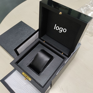 High-Quality Custom Wooden <b>Watch</b> Box with Logo, Luxury Single <b>Watch</b> <b>Case</b>, Perfect Wooden Gift Packaging for Retail - Product Image 2