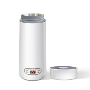 <span class=keywords><strong>Taza</strong></span> Eléctrica Inteligente con Calefacción Termo Portátil para Viaje Oficina Dormitorio Mini Tetera Pequeña - Product Image 5