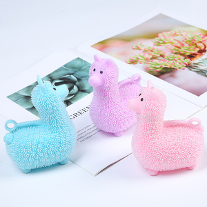 Juguete Antiestrés de TPR con Forma de Caballo Jincan Lama para la Liberación Emocional, para Niños de 5 a 7 Años - Product Image 4
