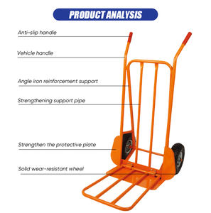 Chariot à main robuste idéal pour transporter de gros articles lourds dans les escaliers avec des caractéristiques de sécurité améliorées - Product Image 2