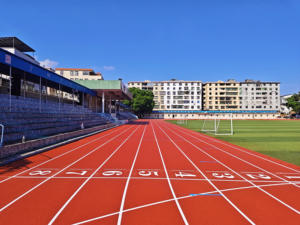Suelo deportivo híbrido INOLP, funcionamiento silencioso con diseño de reducción de ruido para áreas residenciales y pistas de atletismo - Product Image 6