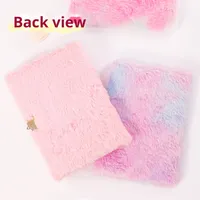 Carnet de notes personnalisé en tissu peluche mignon, vente en gros, 16*220mm, marque YICHEN, directement de l'usine, créatif, pour étudiants et enfants