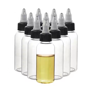 Flaconi in Plastica PET Trasparente per Cosmetici con Applicatore a Spremutura, 50ml-500ml, per Olio per Capelli e Miele, con Pompa Spray - Product Image 6