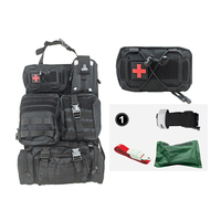 Système de premiers secours modulaire MOLLE Bestreat, pochettes en nylon 1000D résistantes, trousse médicale personnalisable pour la voiture, la maison et l'extérieur.