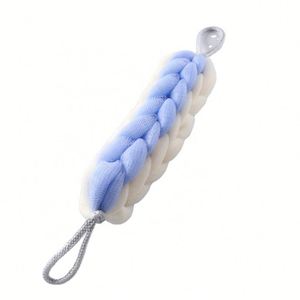 Long Strip Rubbing Bath Towel Back Pull Bath Strip Anti-scatter Bath Flower Bubble Net Mesh <b>Shower</b> Flower Holiday Gift - Product Image 1