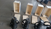 Aikon 3HP Pompe submersible monophasée pour eaux usées de conception compacte Utilisation dans le sous-sol pour l'élimination des liquides Matériau en acier inoxydable et en fonte