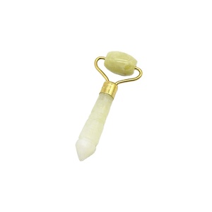 Mini rodillo de <span class=keywords><strong>jade</strong></span> natural <span class=keywords><strong>Guasha</strong></span> para los ojos Rodillo de Ojos de <span class=keywords><strong>jade</strong></span> Gua Sha para la eliminación de arrugas y curación - Product Image 2