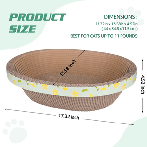 Exquisite <b>cat</b> <b>Scratching</b> Board <b>Scratching</b> Stable Thickened Oversized Wear-resistant Corrugated Paper Kennel - Product Image 2