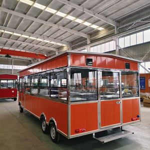 Multifunctional Four-Wheeled Large Mobile Restaurant, Mobile Food Stall, Electric Food Cart, Barbecue, Breakfast, Night Market - Product Image 4