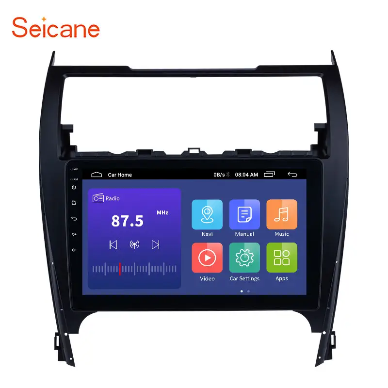 10.1 Inch Android 10.0 Touchscreen Met Usb Spiegel Link Wifi Ondersteuning Dvr OBD2 Voor Toyota Camry 2012-2017 Auto radio Stereo