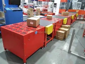 Automatische Wiel Sorter Express Sorteren Pakket Sorteren Robot Swivel Wiel Sorter