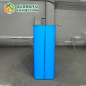 Podio Plegable Retroiluminado de 40x80cm, Podio Personalizado con Estuche de Transporte, Mesa de Exhibición Plegable, Mostrador Plegable Promocional - Product Image 3