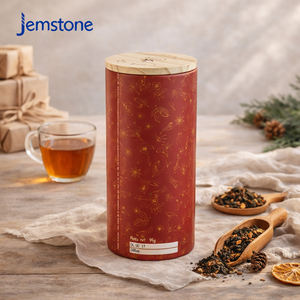 Emballage en tube de papier conçu pour les marques de thé en vrac avec une structure durable, un design protecteur et une impression de logo personnalisée - Product Image 6