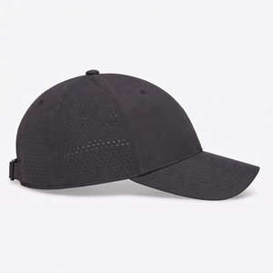 Casquette de baseball structurée à 6 panneaux, personnalisée, avec patch 3D en PVC imperméable, 100% polyester, motif feuille ethnique - Product Image 5