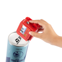 Imprimante portable Yaomatec 12,7 mm, mini-imprimante à jet d'encre pour date, logo, numéro, texte, pour sacs en plastique, bouteilles